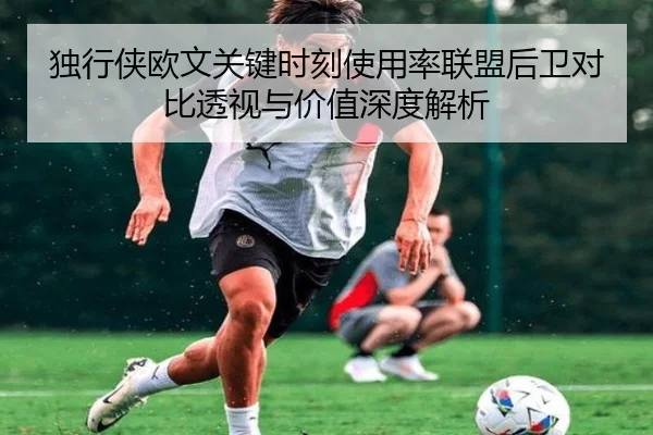 独行侠欧文关键时刻使用率联盟后卫对比透视与价值深度解析