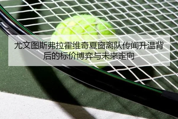 尤文图斯弗拉霍维奇夏窗离队传闻升温背后的标价博弈与未来走向